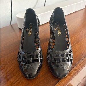 Chanel Vintage Black Women's Shoes
